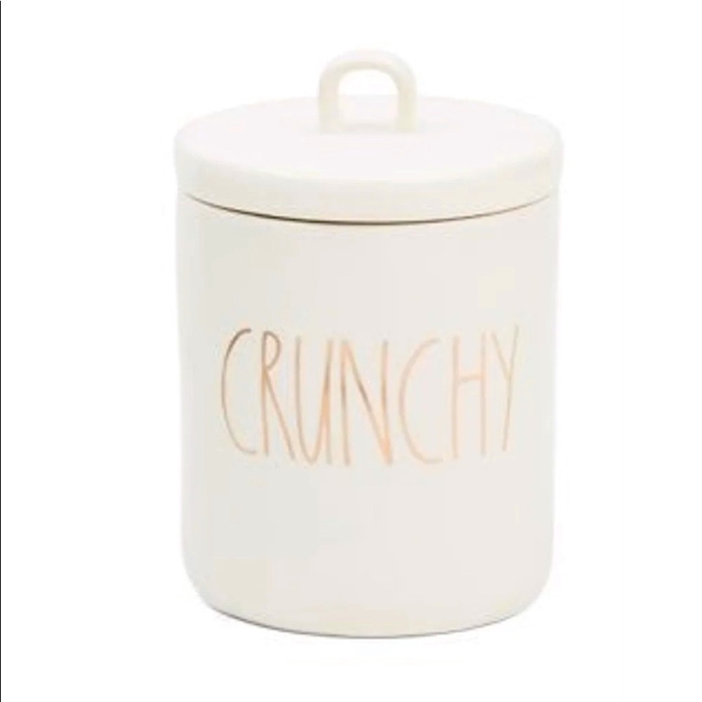 Rae Dunn Loop Lid Crunchy Canister Small